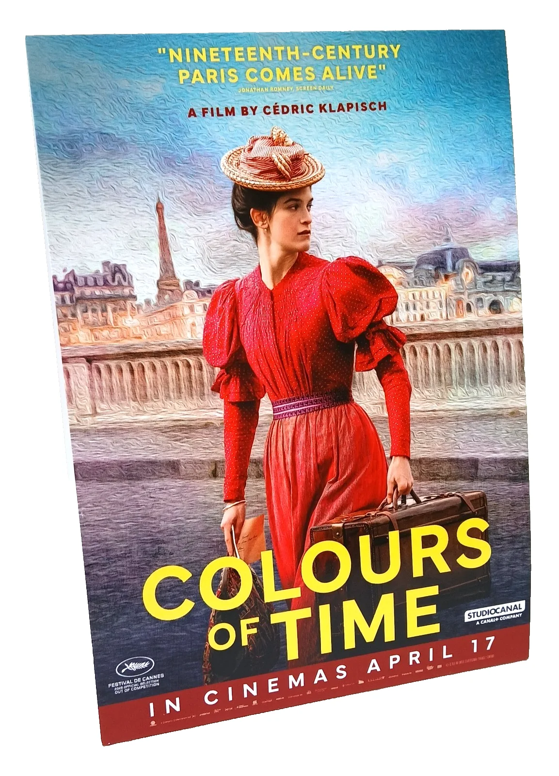 Colours of Time Film Movie Promo Card Display 21cm x 15cm - Suzanne Lindon, изображение 2