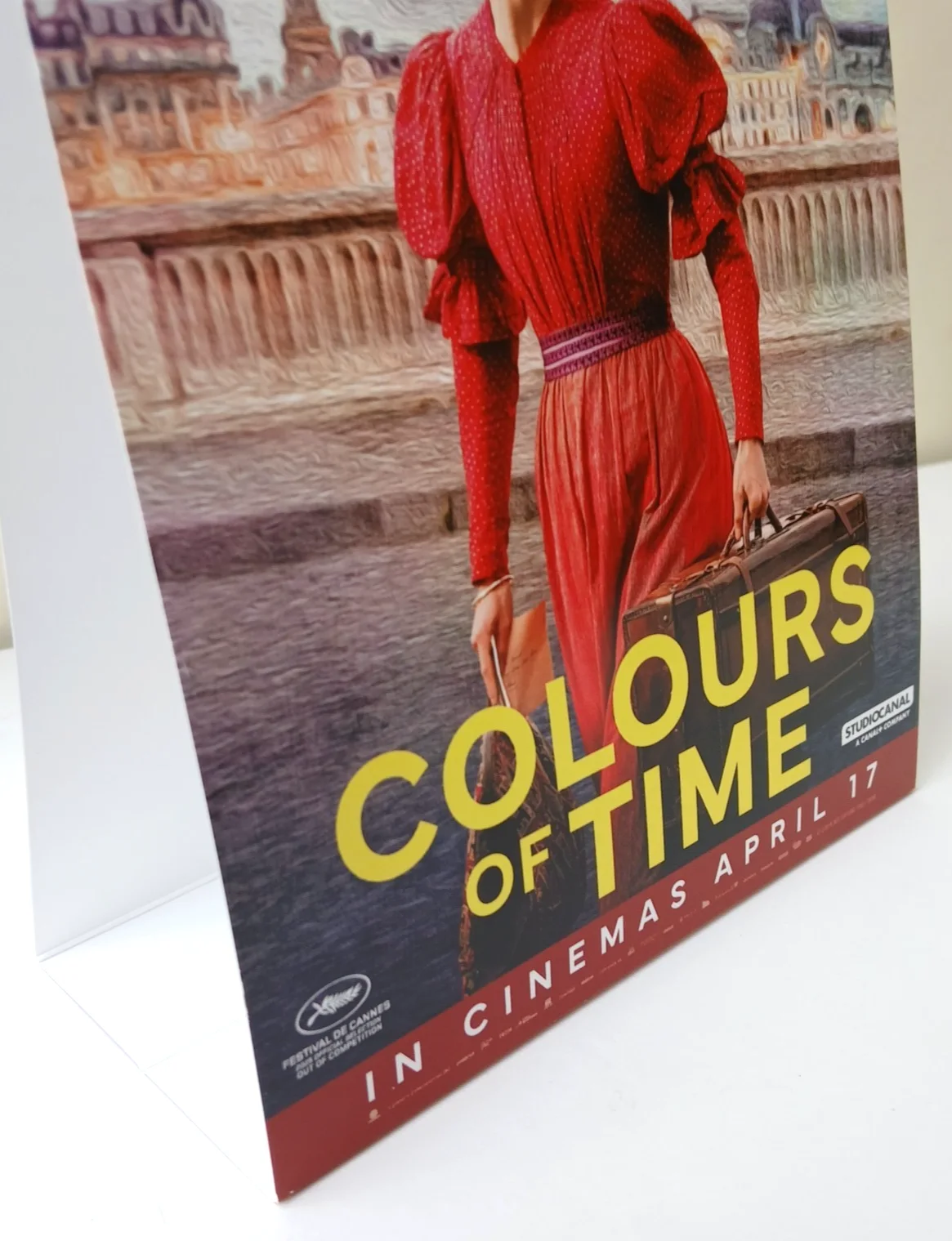 Colours of Time Film Movie Promo Card Display 21cm x 15cm - Suzanne Lindon, изображение 5
