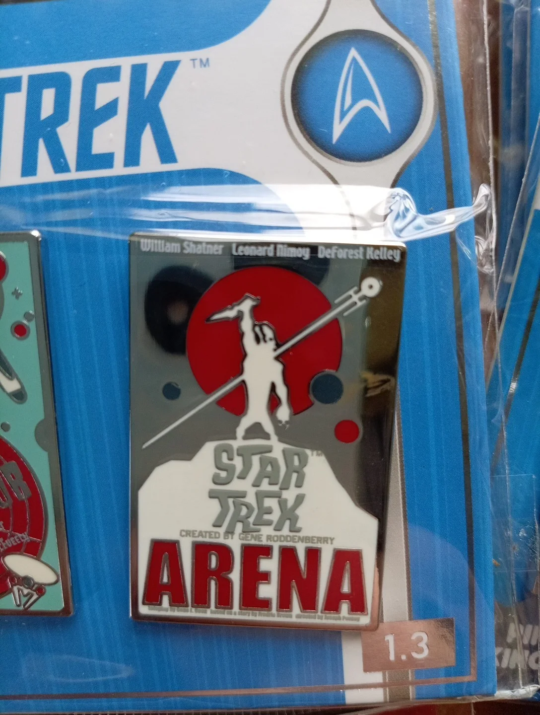 PIN KINGS STAR TREK ENAMEL PIN BADGE SET 1.3 BALANCE OF TERROR ARENA NEW Arena, изображение 2