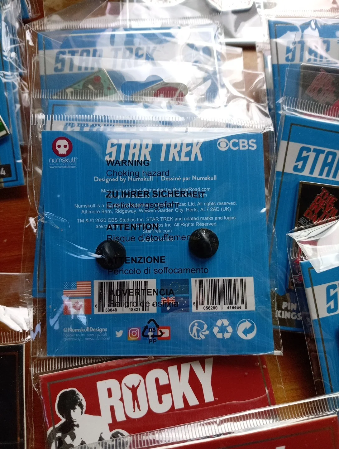 PIN KINGS STAR TREK ENAMEL PIN BADGE SET 1.3 BALANCE OF TERROR ARENA NEW Arena, изображение 5