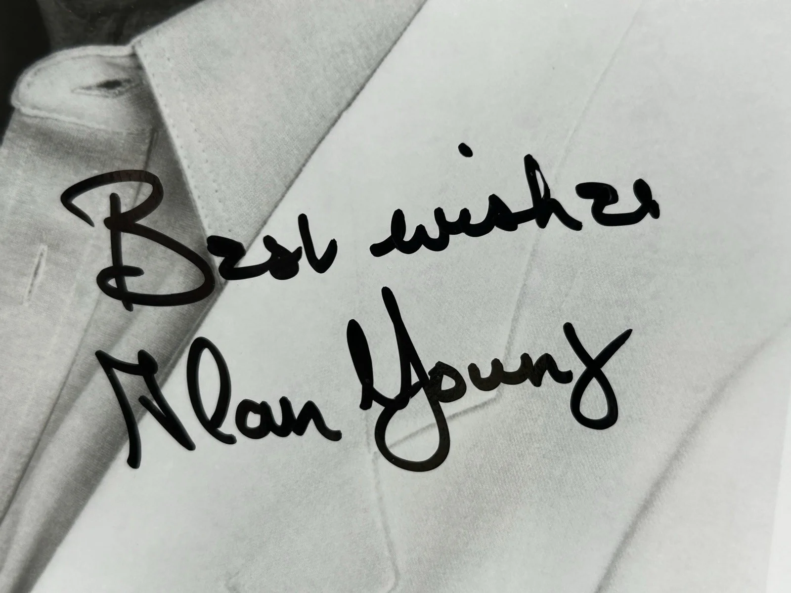 Alan Young — ALAN YOUNG SIGNED 8x10 PHOTO Original TV Celebrity Autograph JSA Certified MR ED, image 3