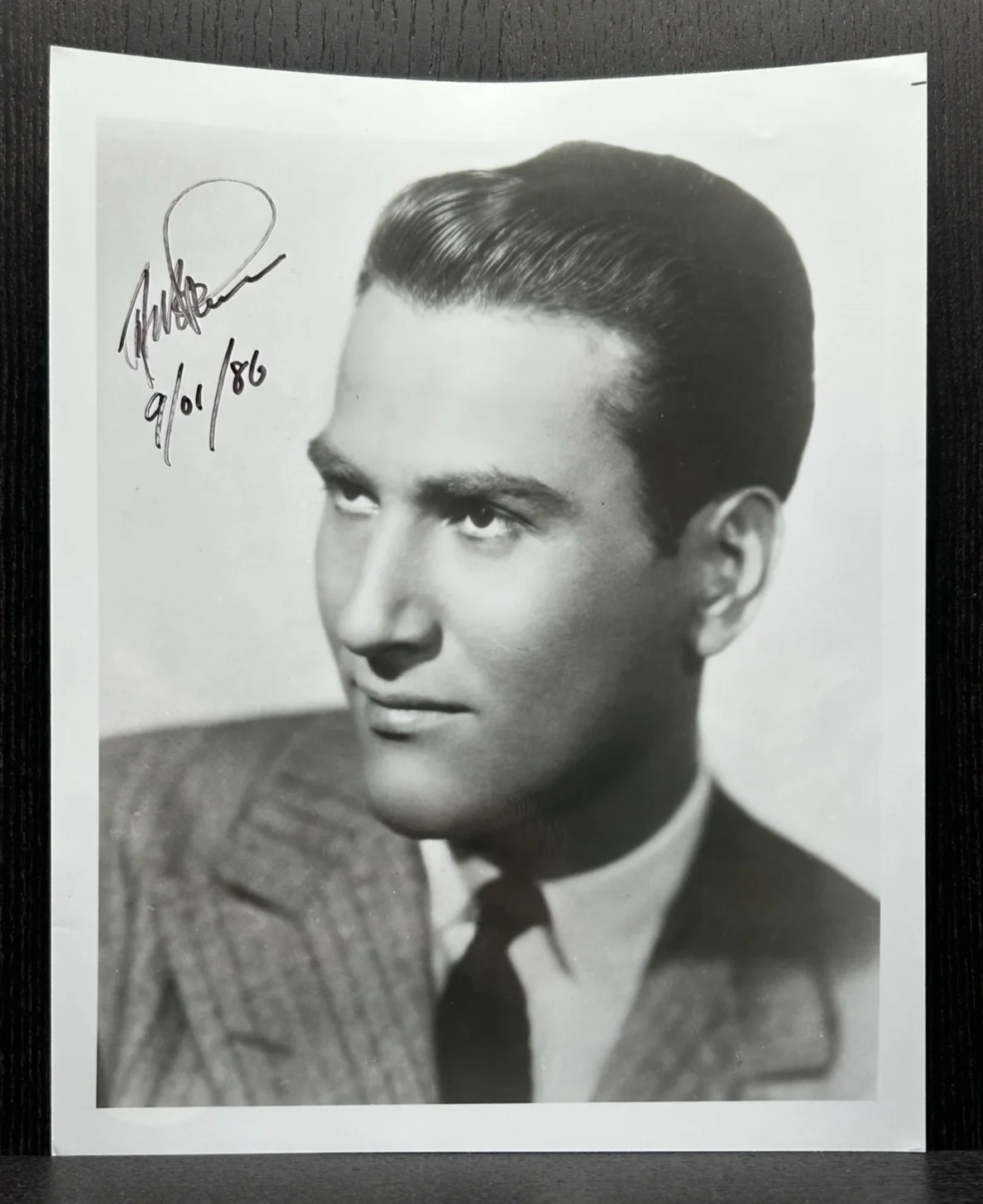 ARTIE SHAW SIGNED PHOTO Original 1986 Autograph JSA Big Band Orchestra Leader, изображение 2