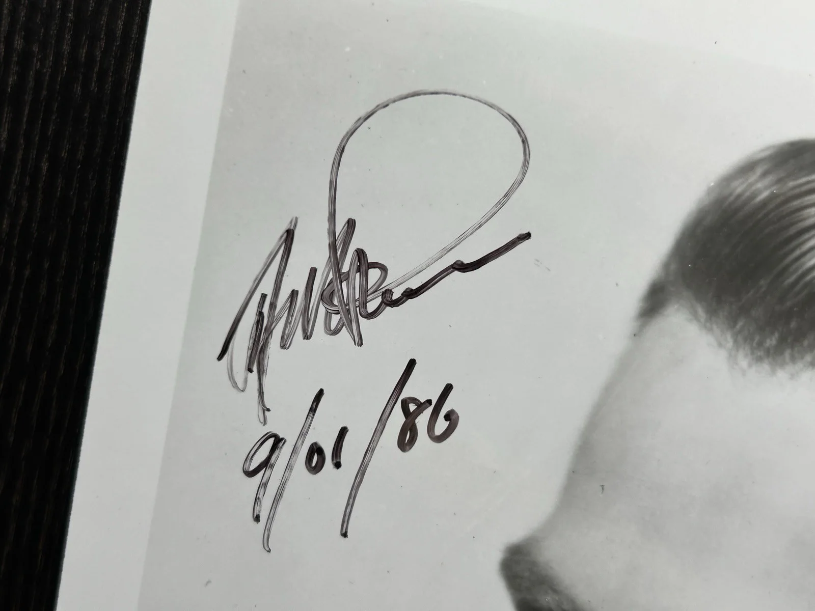 ARTIE SHAW SIGNED PHOTO Original 1986 Autograph JSA Big Band Orchestra Leader, изображение 3