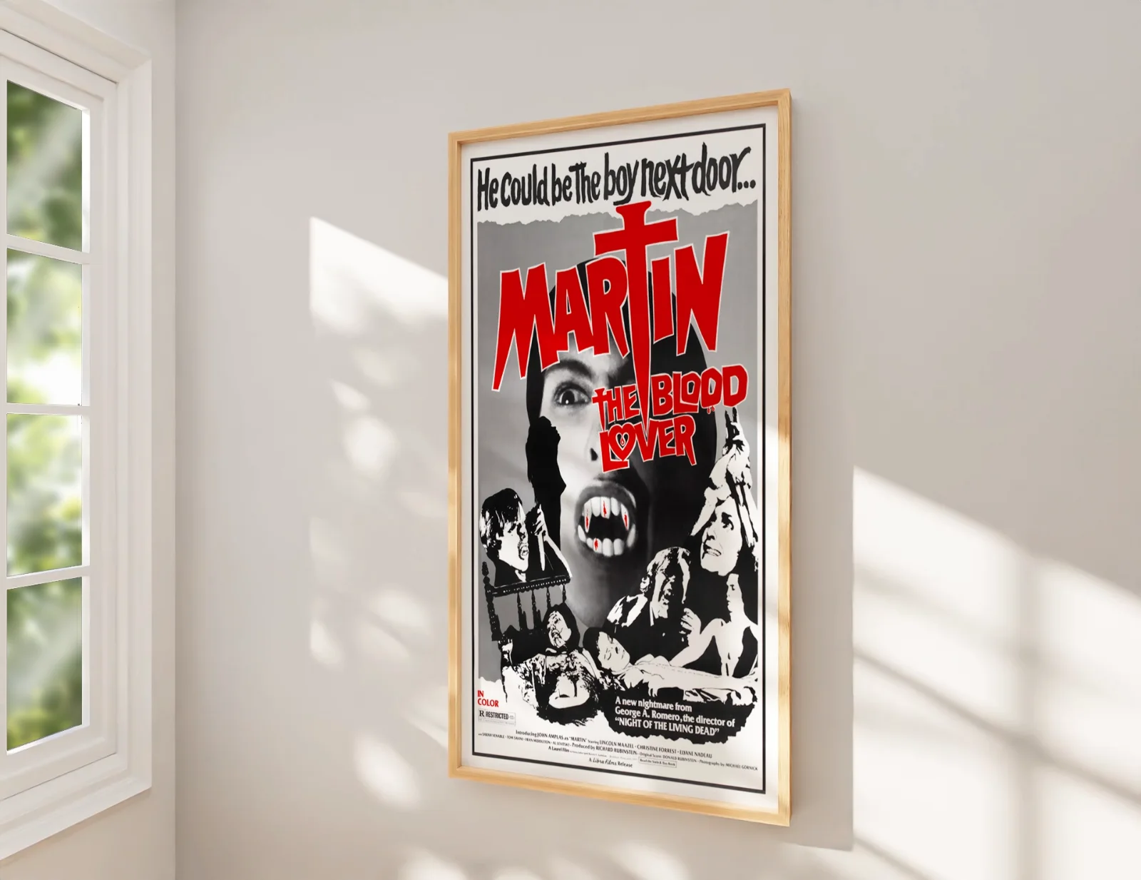 Martin - 1977 Vampire Horror Drama Restored 27.2" x 41" US One Sheet Poster, image 2