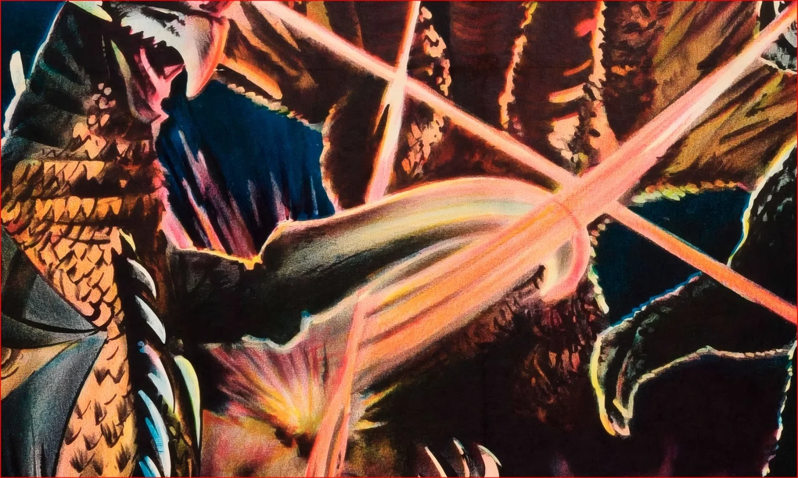 Godzilla vs. Gigan - 1972 Monster Film Restored 27.2" x 41" US One Sheet Poster, изображение 5