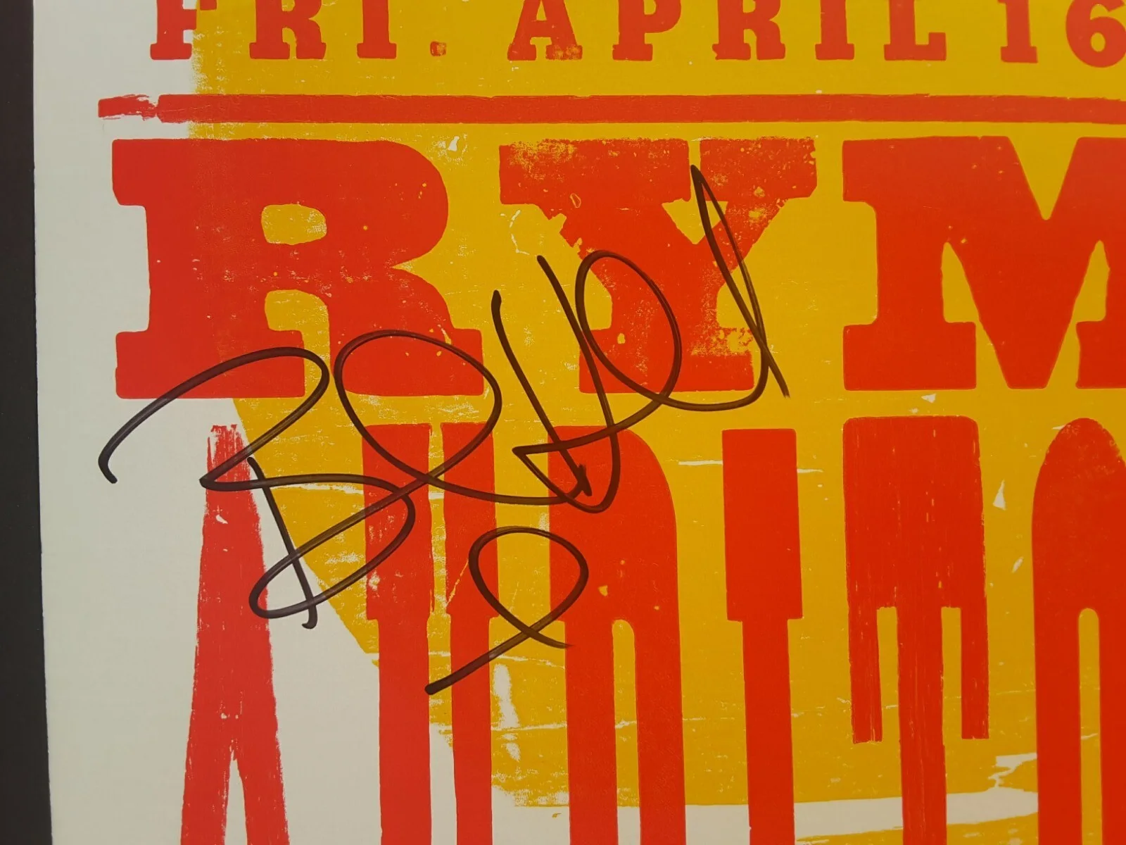 RARE SIGNED! BLUES TRAVELER 2004 Hatch Show Print Nashville RYMAN Concert Poster, изображение 2