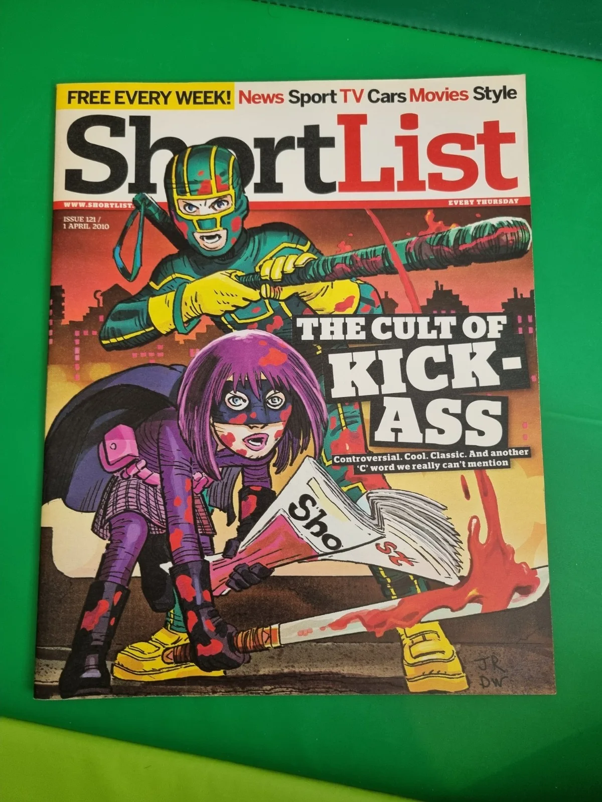 2x Shortlist Magazines Superhero Spider-Man and exclusive Kick-Ass Romita Jr., image 2