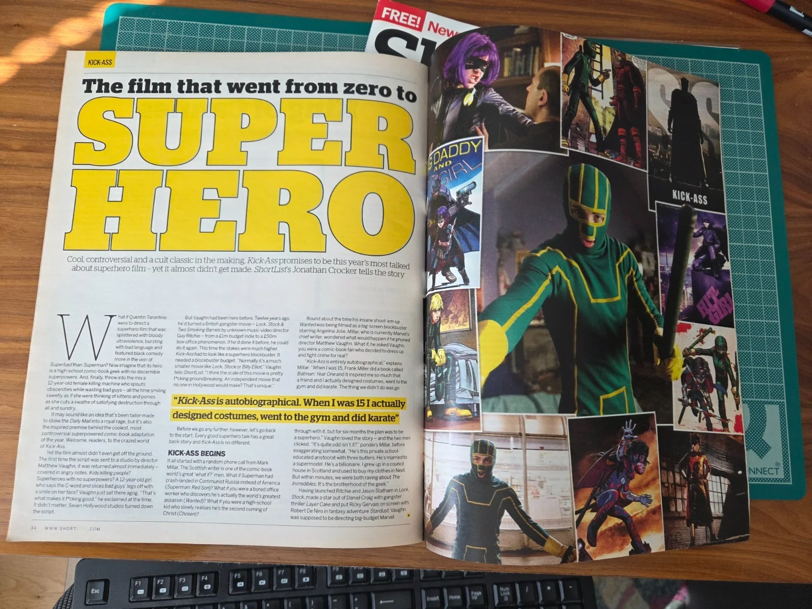 2x Shortlist Magazines Superhero Spider-Man and exclusive Kick-Ass Romita Jr., image 5