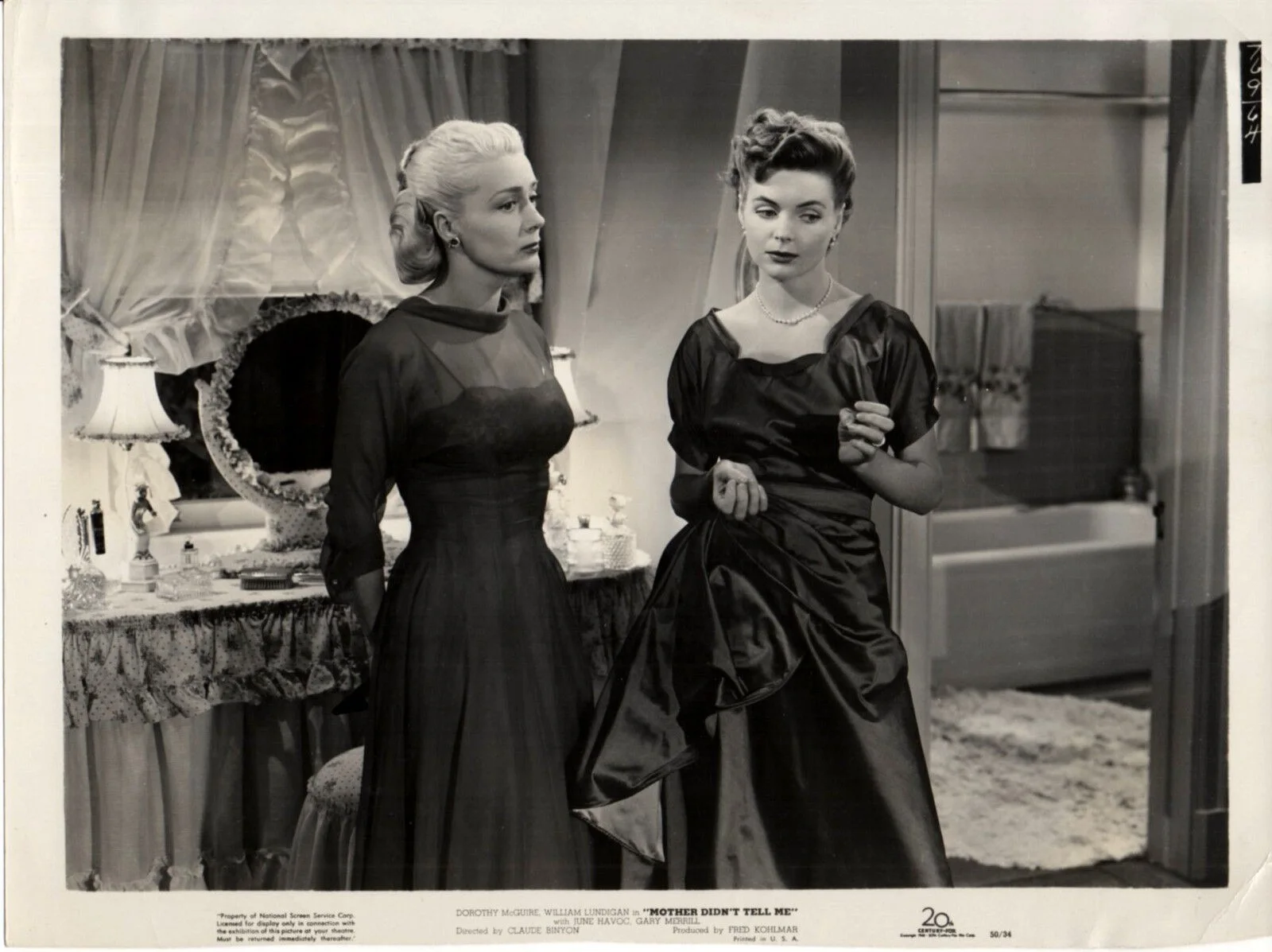 MOTHER DIDN’T TELL ME 1950 Dorothy McGuire, June Havoc 3 10x8 STILLS, изображение 3