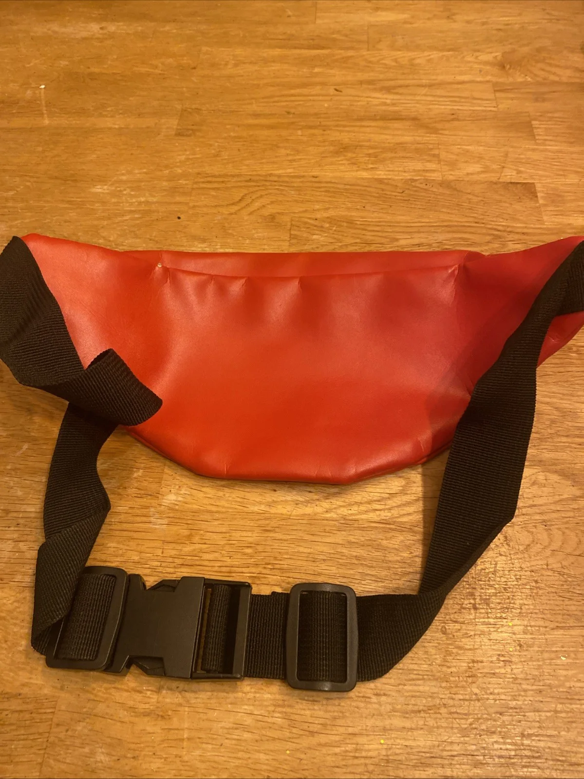 Spider Man Red Faux Leather Miniso Fanny Pack Marvel, image 2