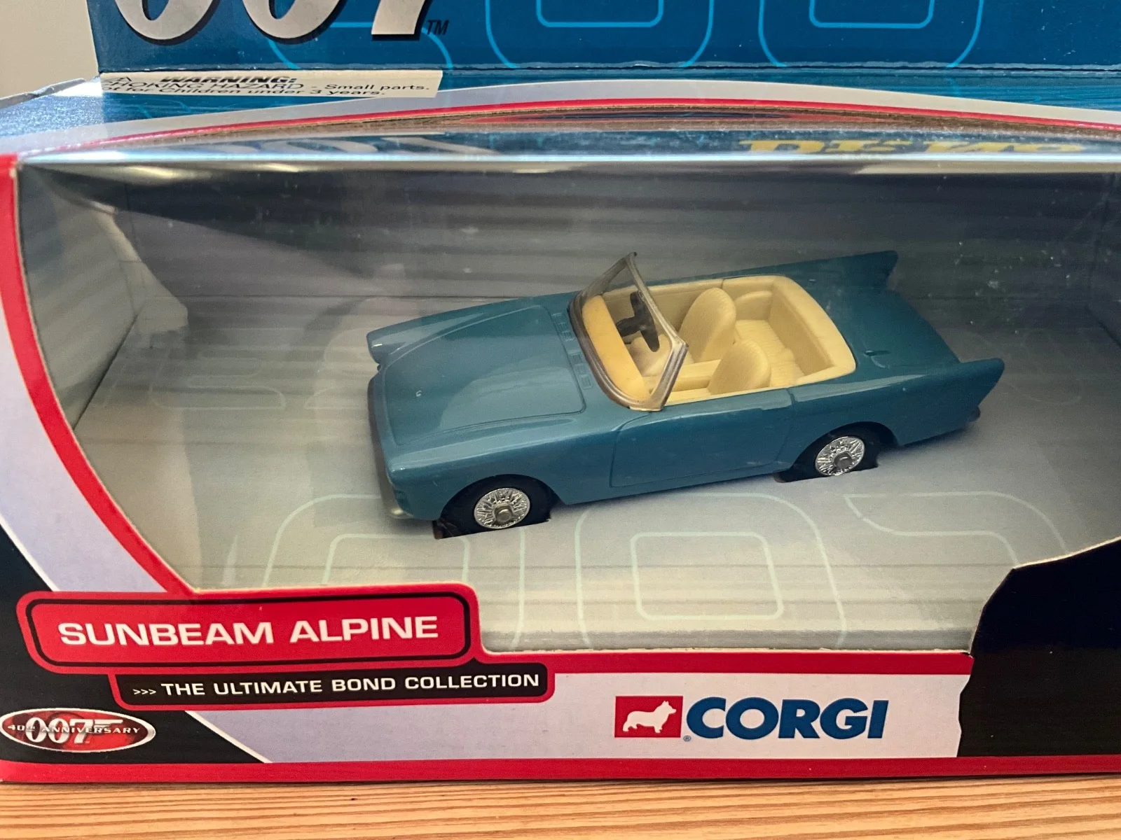 Vintage Corgi James Bond TY02501 Sunbeam Alpine Dr No, image 2