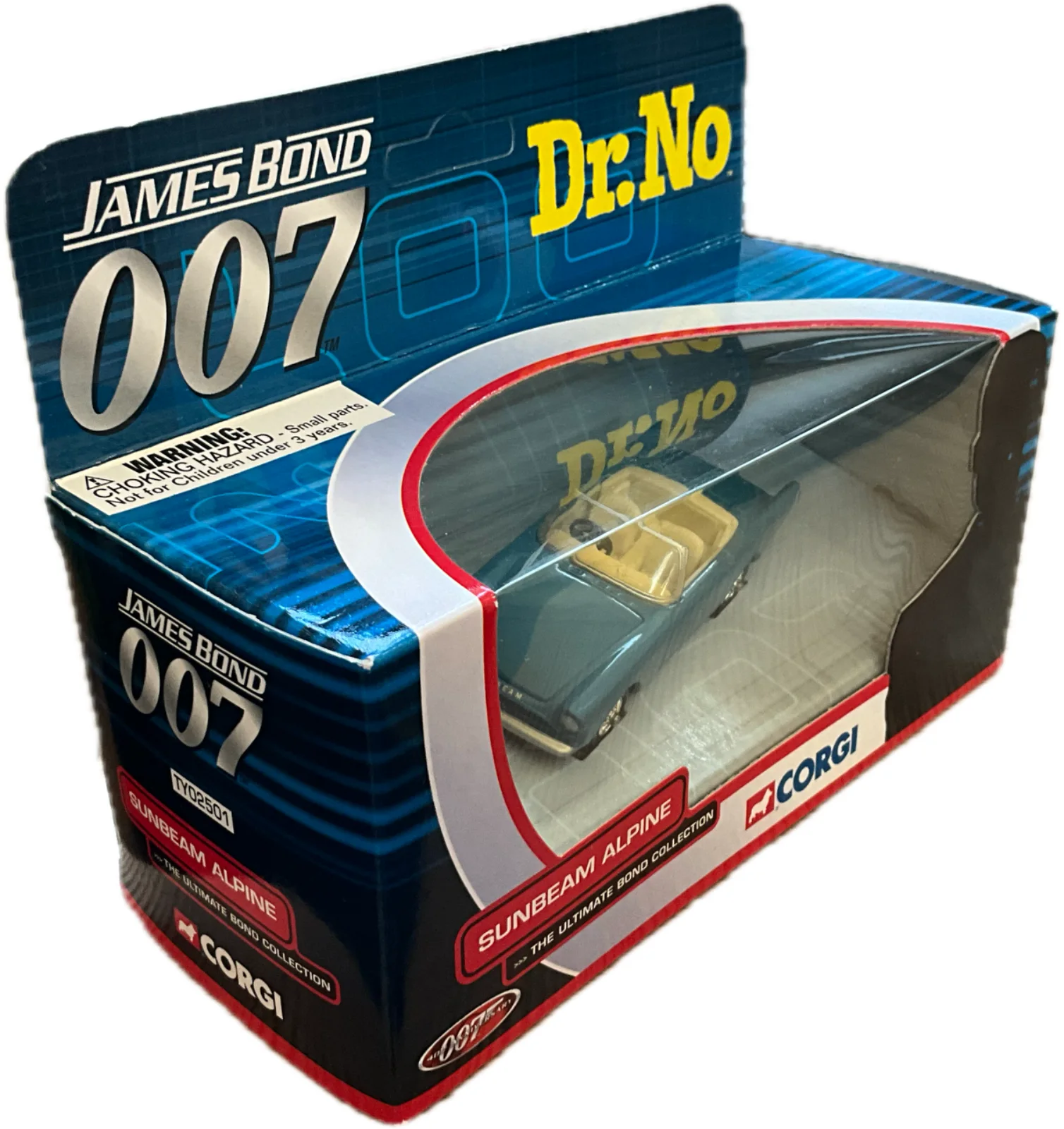Vintage Corgi James Bond TY02501 Sunbeam Alpine Dr No, image 4