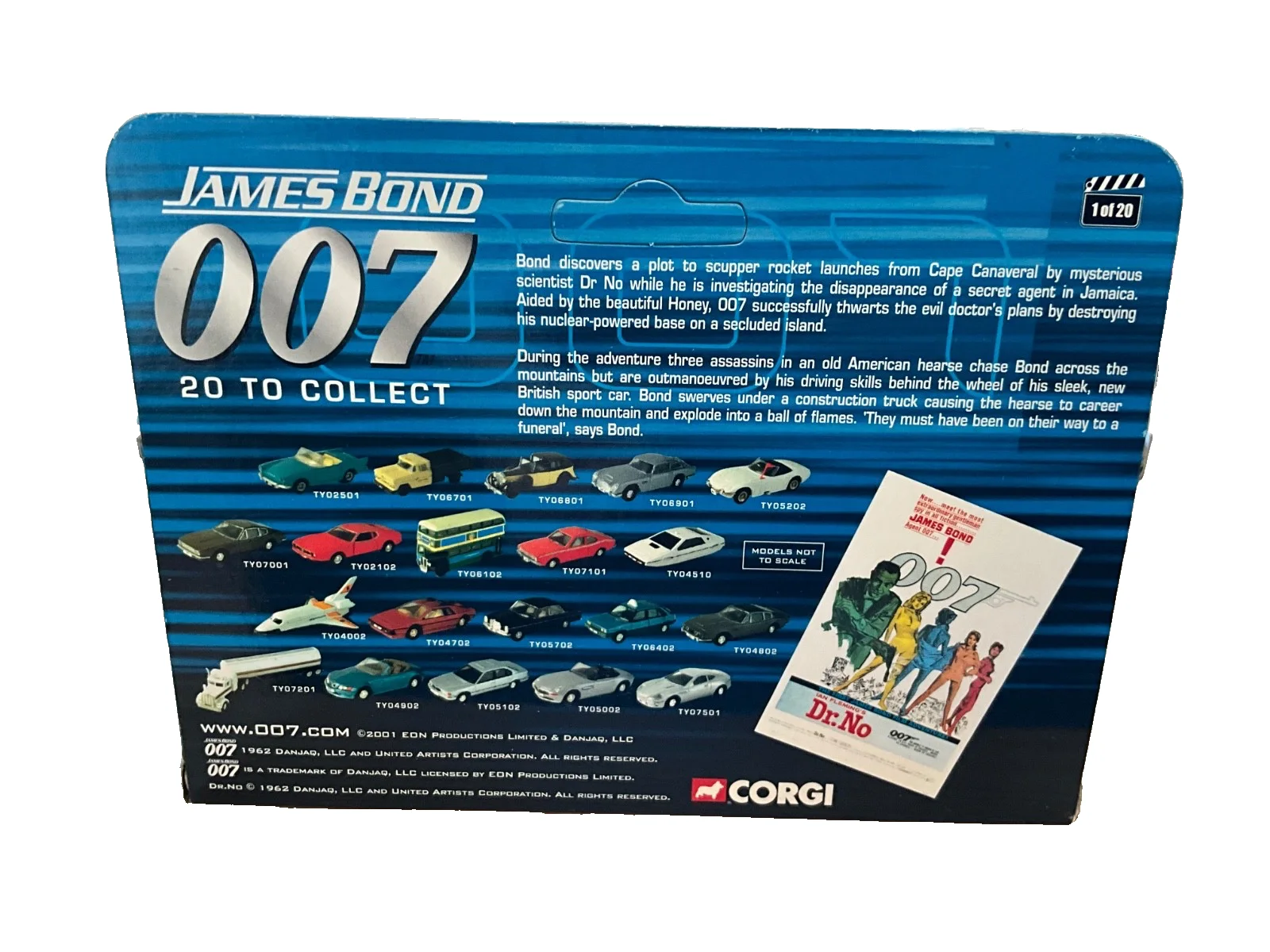 Vintage Corgi James Bond TY02501 Sunbeam Alpine Dr No, image 5