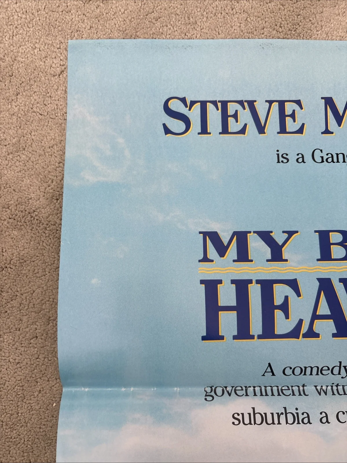 My Blue Heaven (1990) Original US One Sheet Movie Poster, image 2