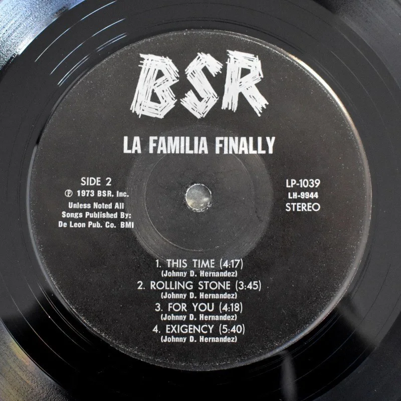 La Familia Inc. - Finally (LP), image 2