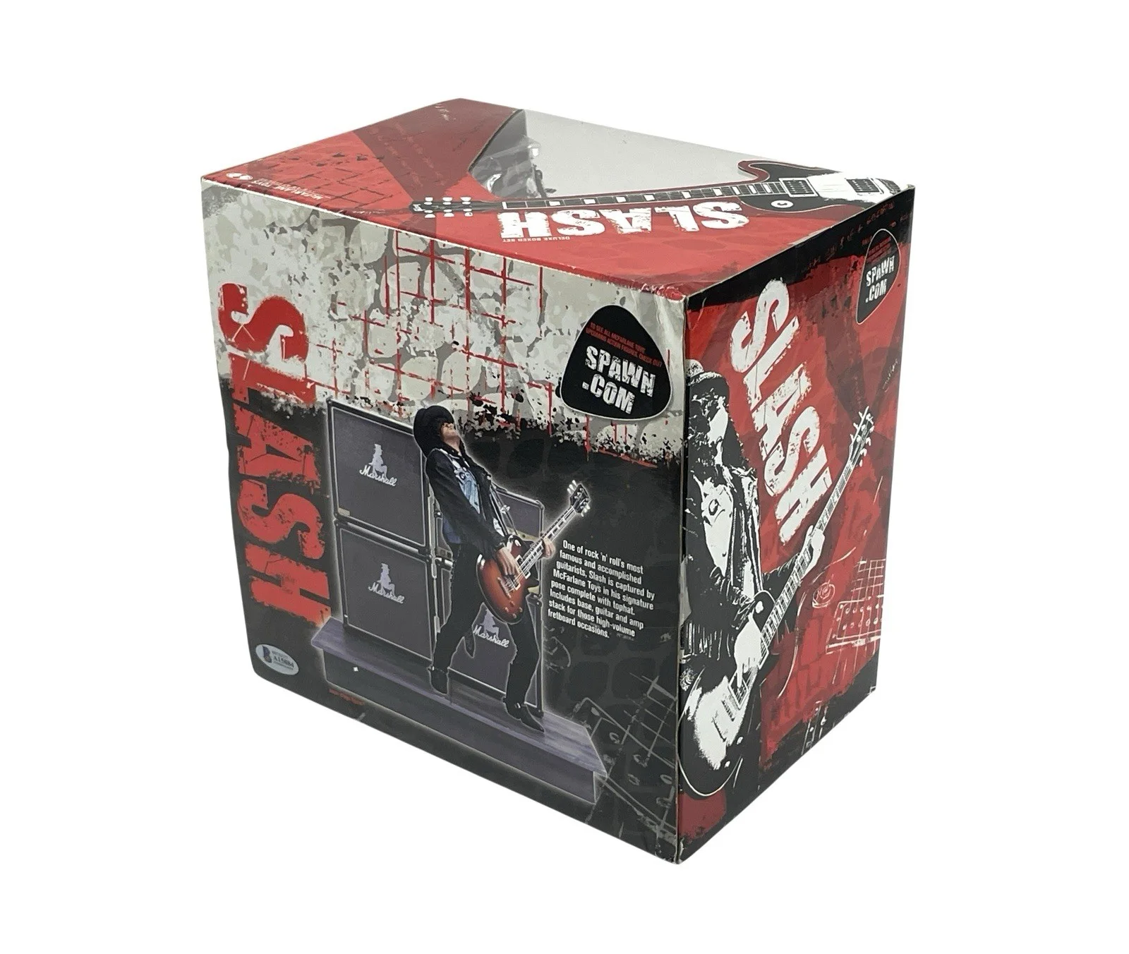 Slash Signed McFarlane Deluxe Action Figure Box Set Guns N’ Roses Autographed, image 5