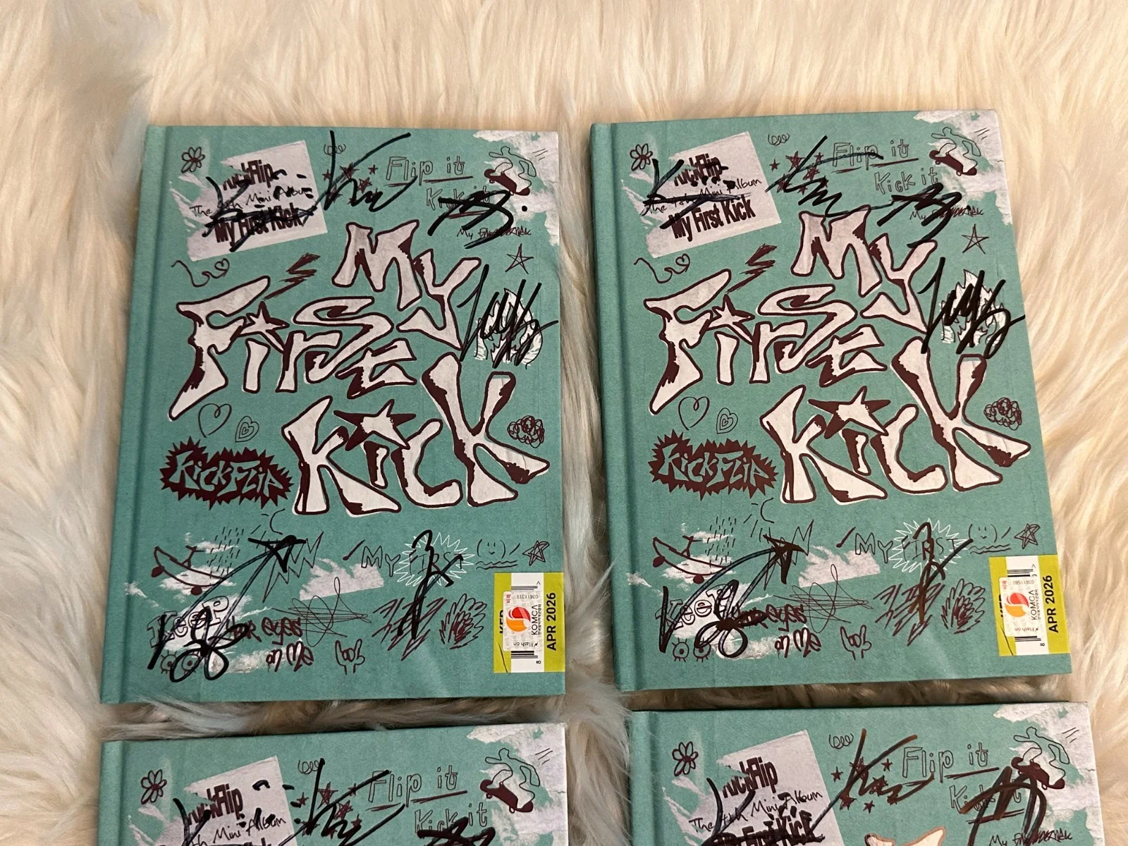 KickFlip - ALL MEMBER Autograph(Signed) PROMO ALBUM KPOP, изображение 2
