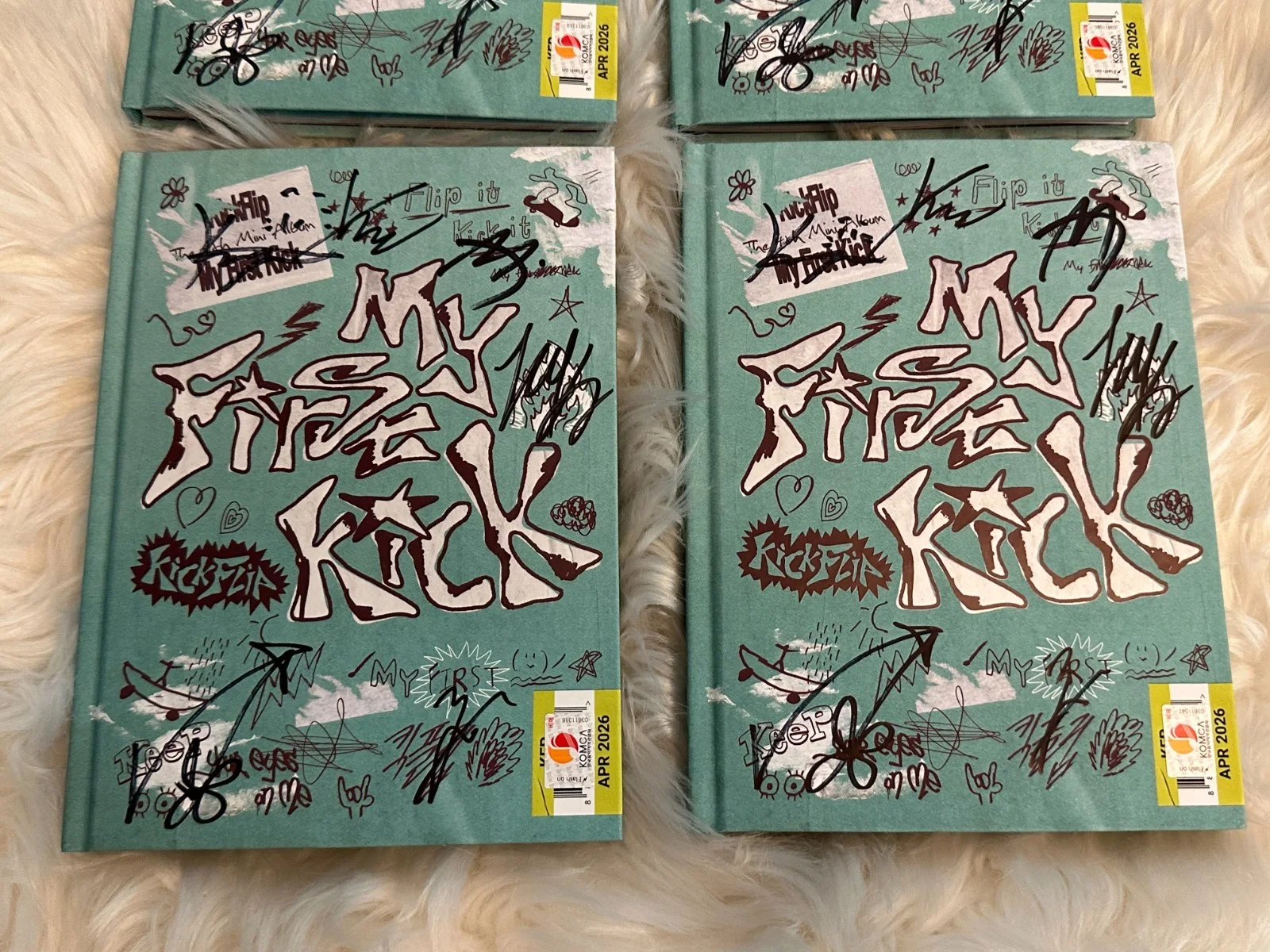 KickFlip - ALL MEMBER Autograph(Signed) PROMO ALBUM KPOP, изображение 3