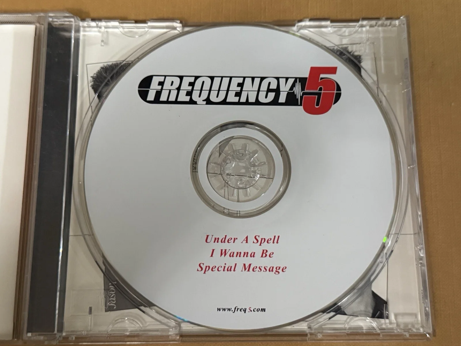 Frequency Five Under A Spell Signed CD Rare Autographed, изображение 3