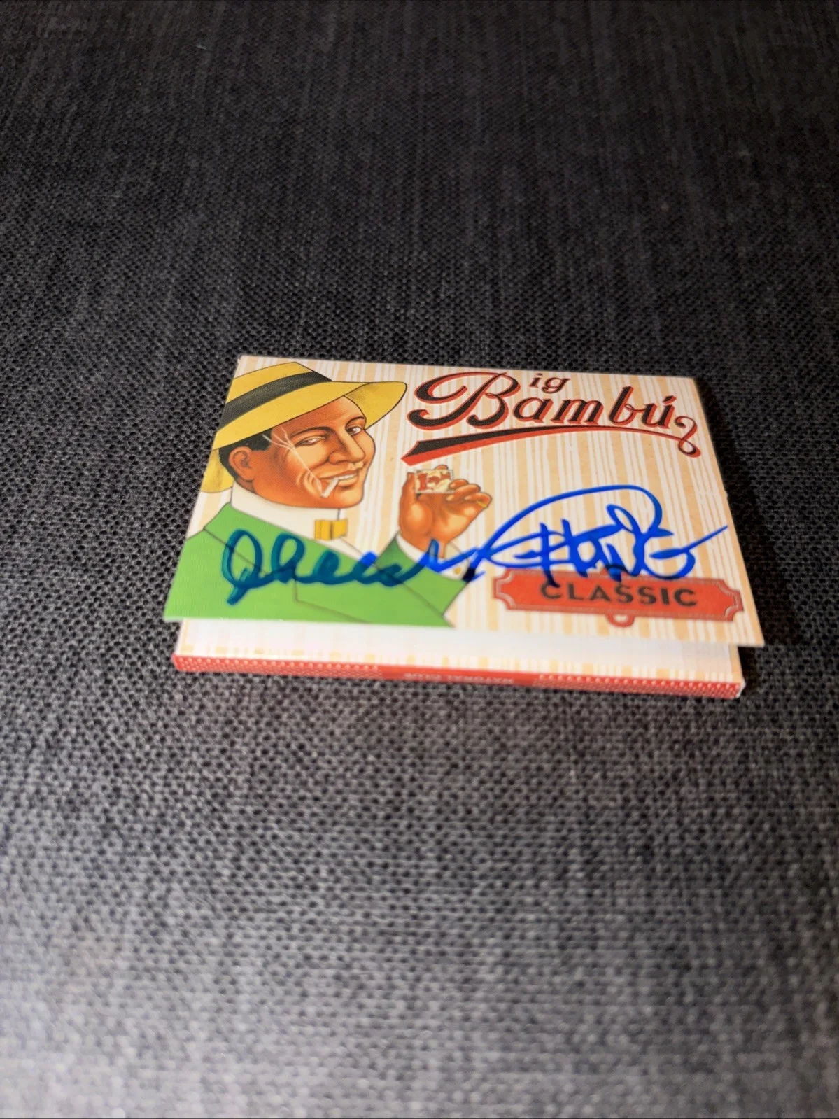 Cheech Marin Tommy Chong — Signed Cheech Marin and Tommy Chong Big Bambu Zig Zag Rolling Papers JSA COA, image 2