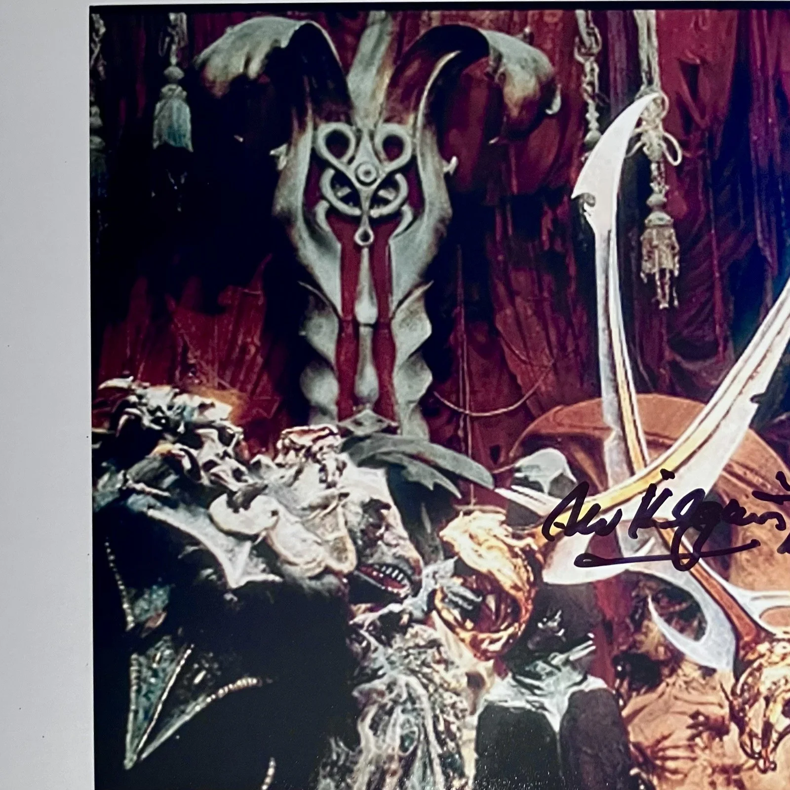 Michael Kilgarriff — THE DARK CRYSTAL (1982) Signed 8x10 / MICHAEL KILGARRIFF as General / DOCTOR WHO, изображение 2