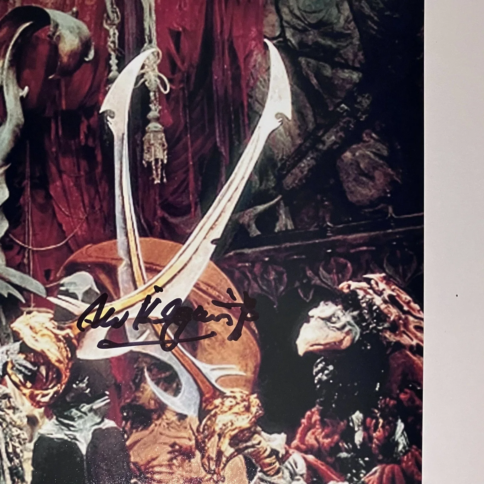 Michael Kilgarriff — THE DARK CRYSTAL (1982) Signed 8x10 / MICHAEL KILGARRIFF as General / DOCTOR WHO, изображение 3