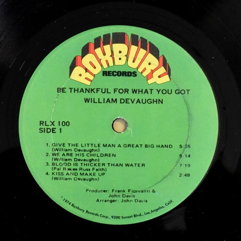 William DeVaughn - Be Thankful For What You Got [LP], image 4