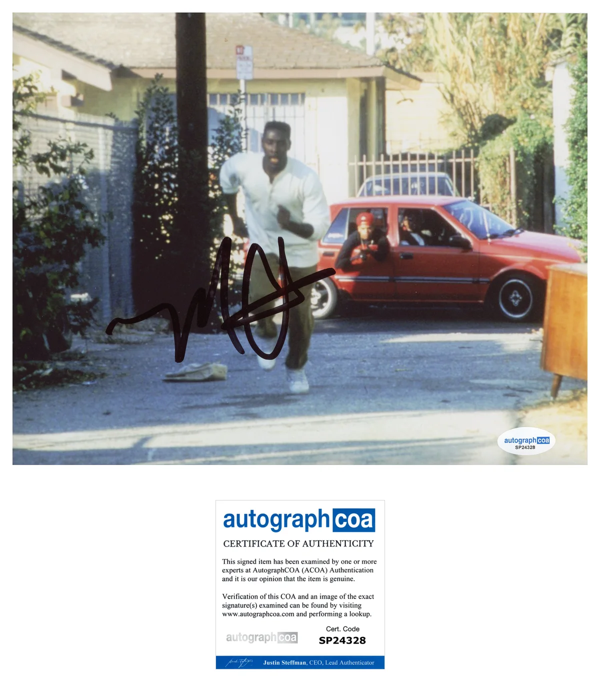 Morris Chestnut — Morris Chestnut Signed Autographed BOYZ N THE HOOD 8x10 Photo ACOA C Watson