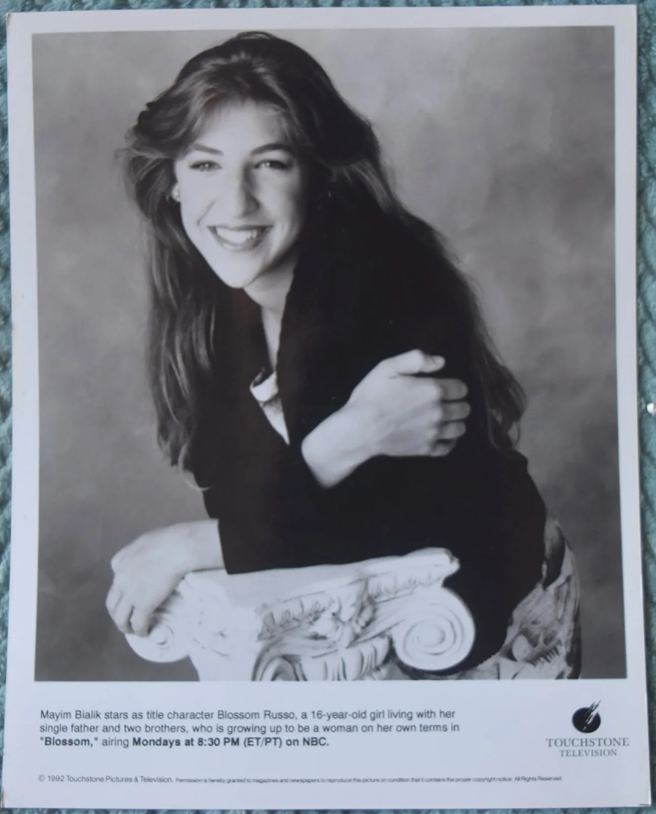 Mayim Bialik Hand Signed Card, image 4