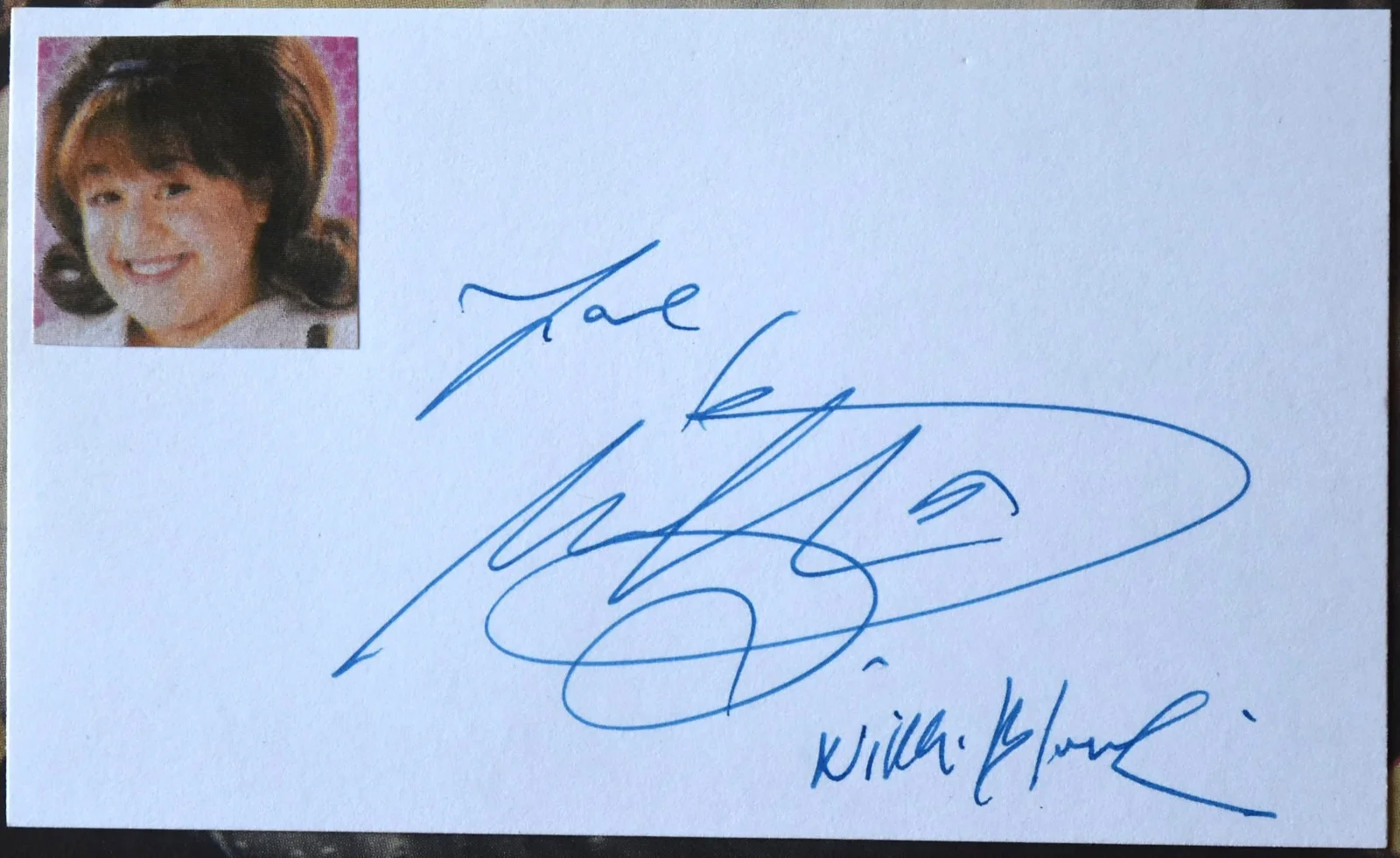 Nikki Blonsky Hand Signed Card, image 2