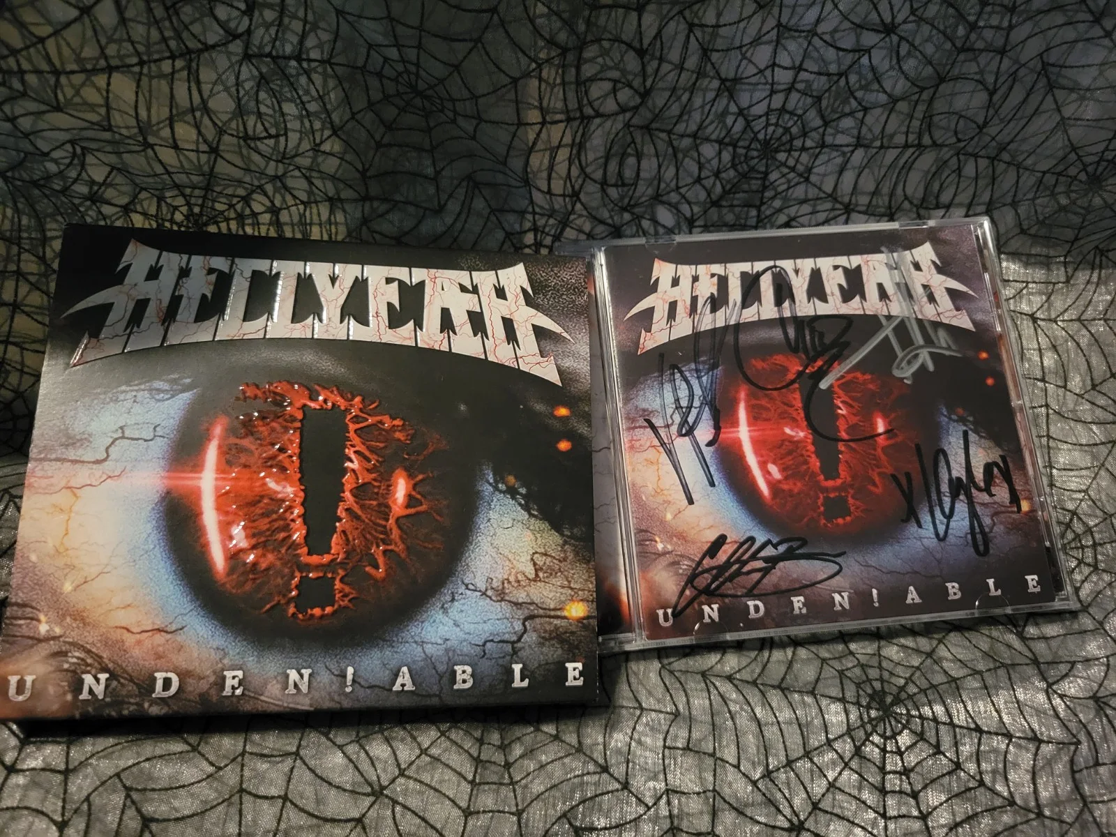 Hellyeah SIGNED CD AUTOGRAPHED x5 Vinnie Paul Pantera Chad Grey Mudvayne, image 3