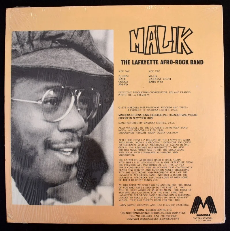 Lafayette Afro-Rock Band - Malik [LP], image 5