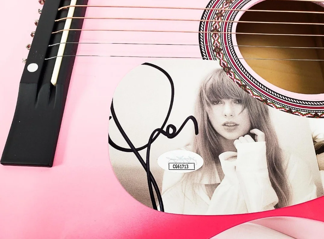 Taylor Swift Signed Guitar (JSA), image 2