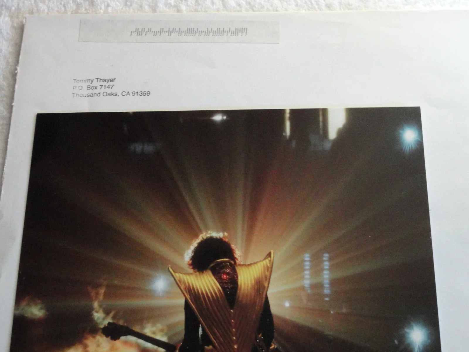 KISS Tommy Thayer Signed/Autographed Photo, image 5