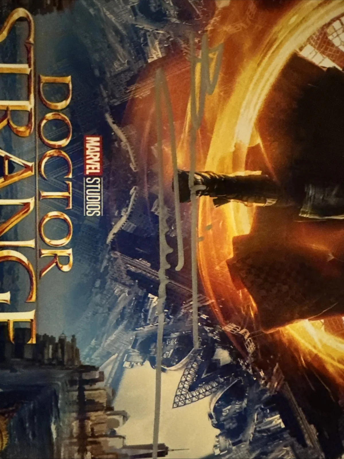 Benedict Cumberbatch Signed 11x17 Dr Strange Photo JSA COA, image 2