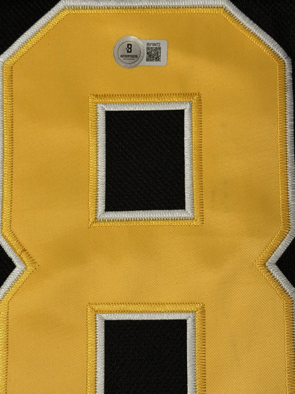 Adam Sandler — ADAM SANDLER SIGNED AUTOGRAPH HAPPY GILMORE BOSTON BRUIN HOCKEY JERSEY BECKETT-B, изображение 5