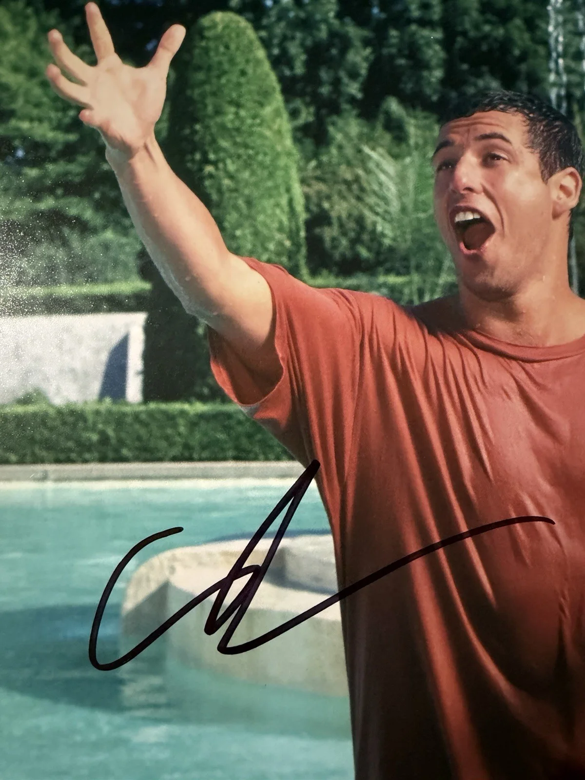 Adam Sandler — ADAM SANDLER SIGNED AUTOGRAPH HAPPY GILMORE 11X14 PHOTO BECKETT BT97947, изображение 2
