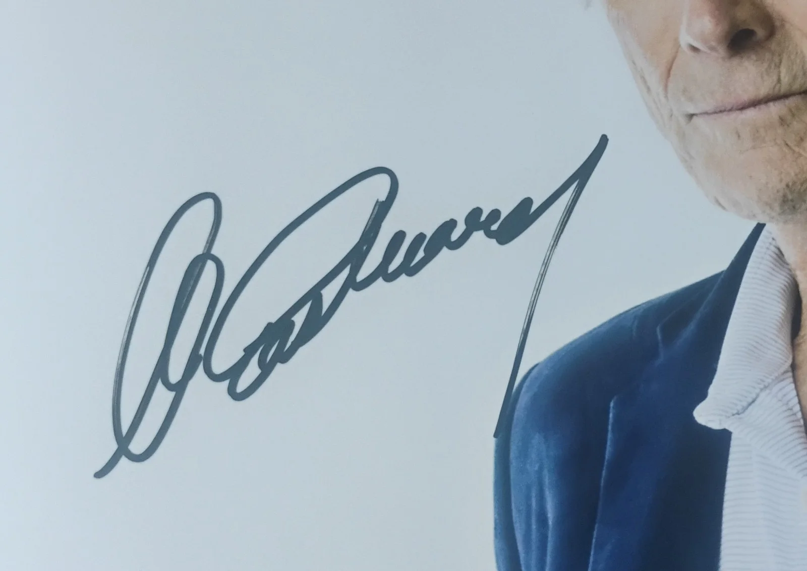 Clint Eastwood Hand Signed 11x14 Photo COA - NO US TARIFFS, изображение 3