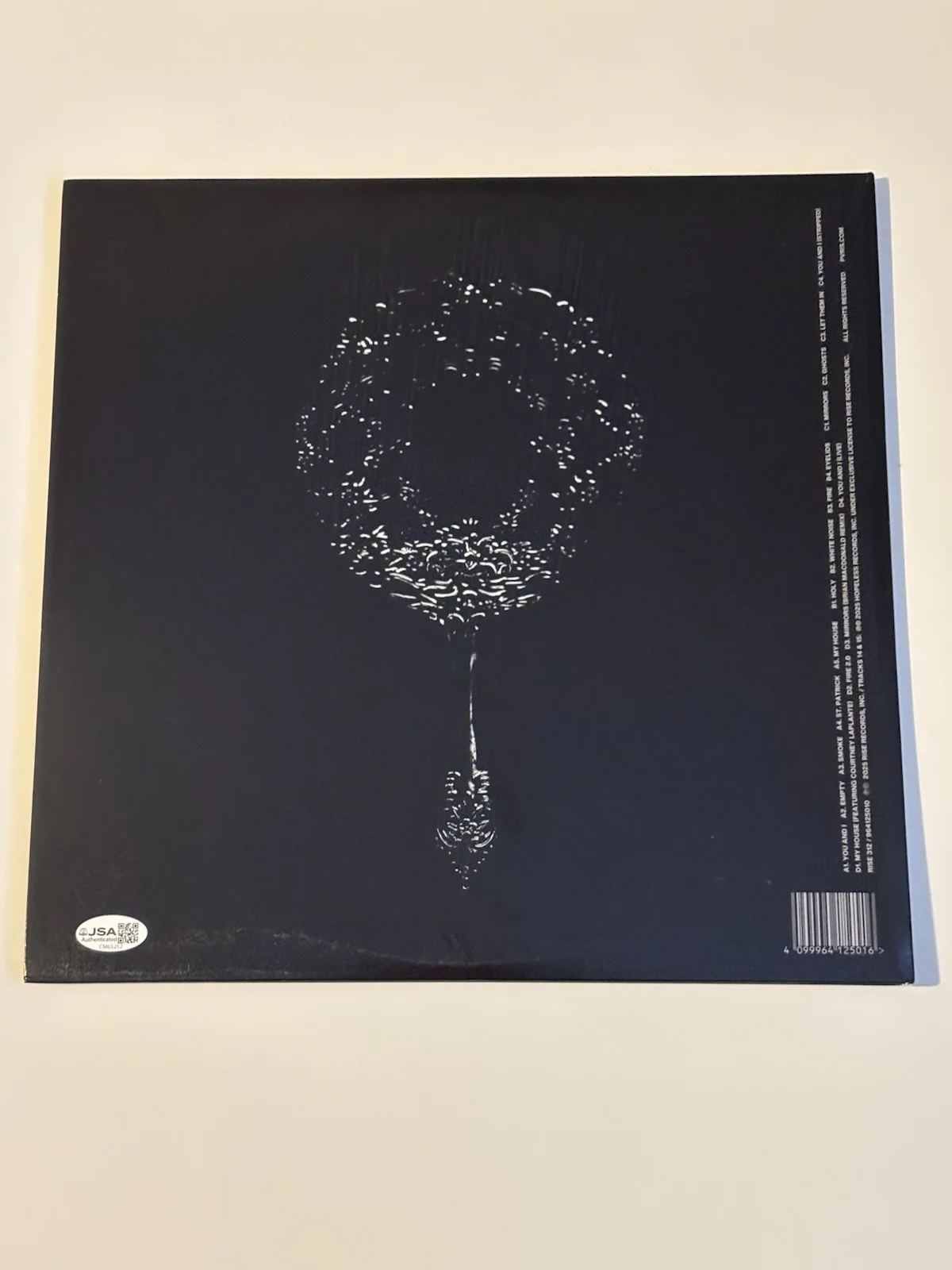Pvris White Noise 2LP Vinyl Signed Autographed JSA COA, image 2