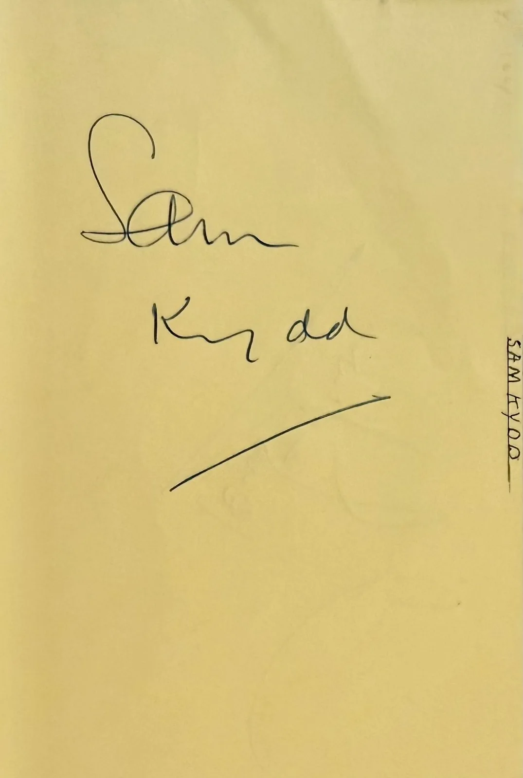 Sam Kydd, Terence Edmond — SAM KYDD & TERENCE EDMOND Autographed Signed 4x6 ALBUM PAGE Z-CARS CRANE ORLANDO, изображение 3