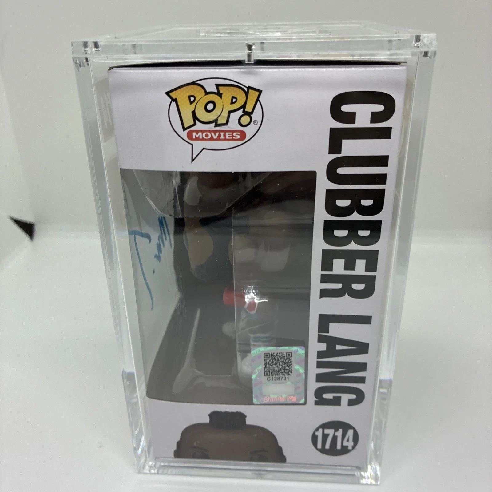 Mr. T — Mr. T Autographed Signed Funko Pop #1714 Clubber Lang Rocky in Protector OPIX, изображение 3