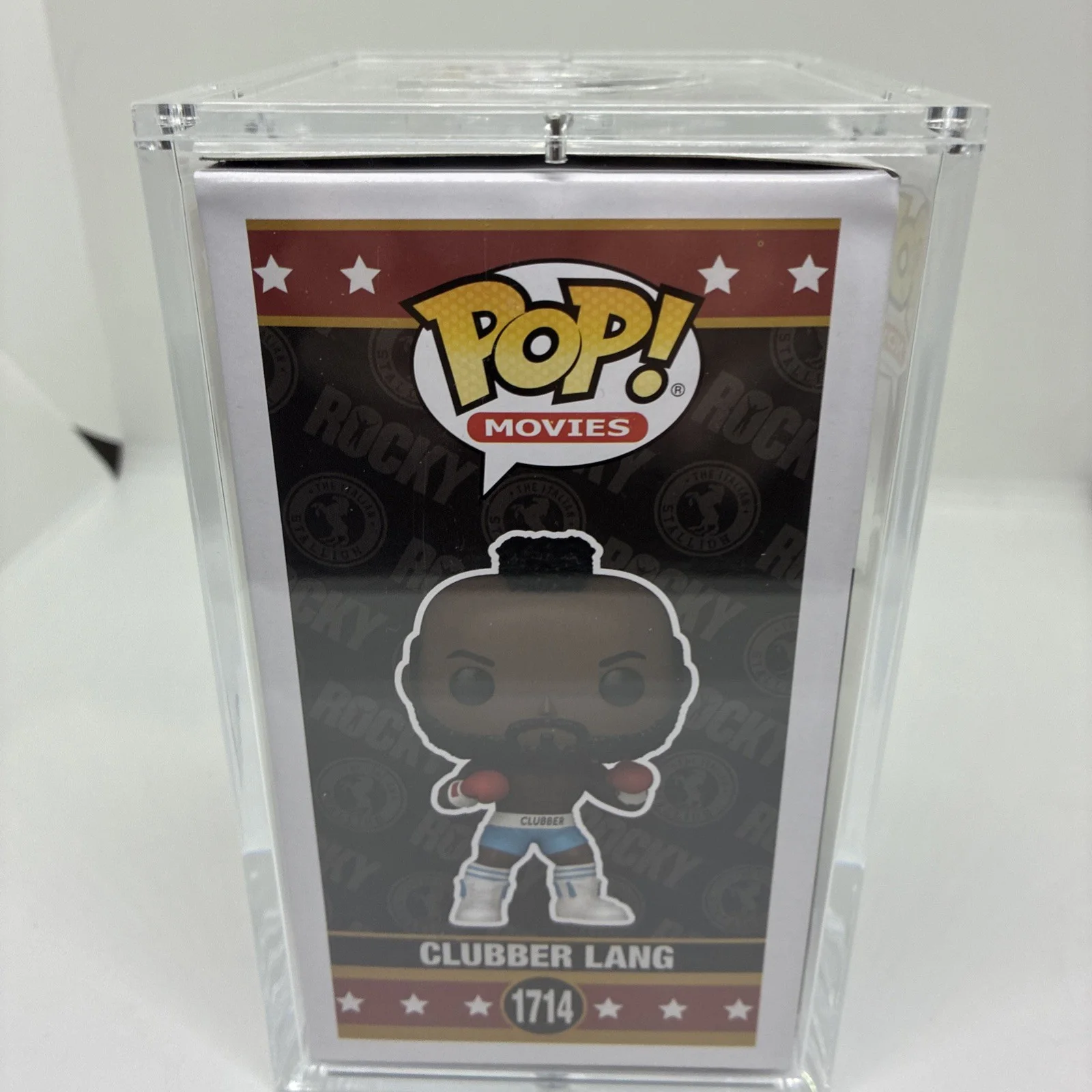 Mr. T — Mr. T Autographed Signed Funko Pop #1714 Clubber Lang Rocky in Protector OPIX, изображение 5