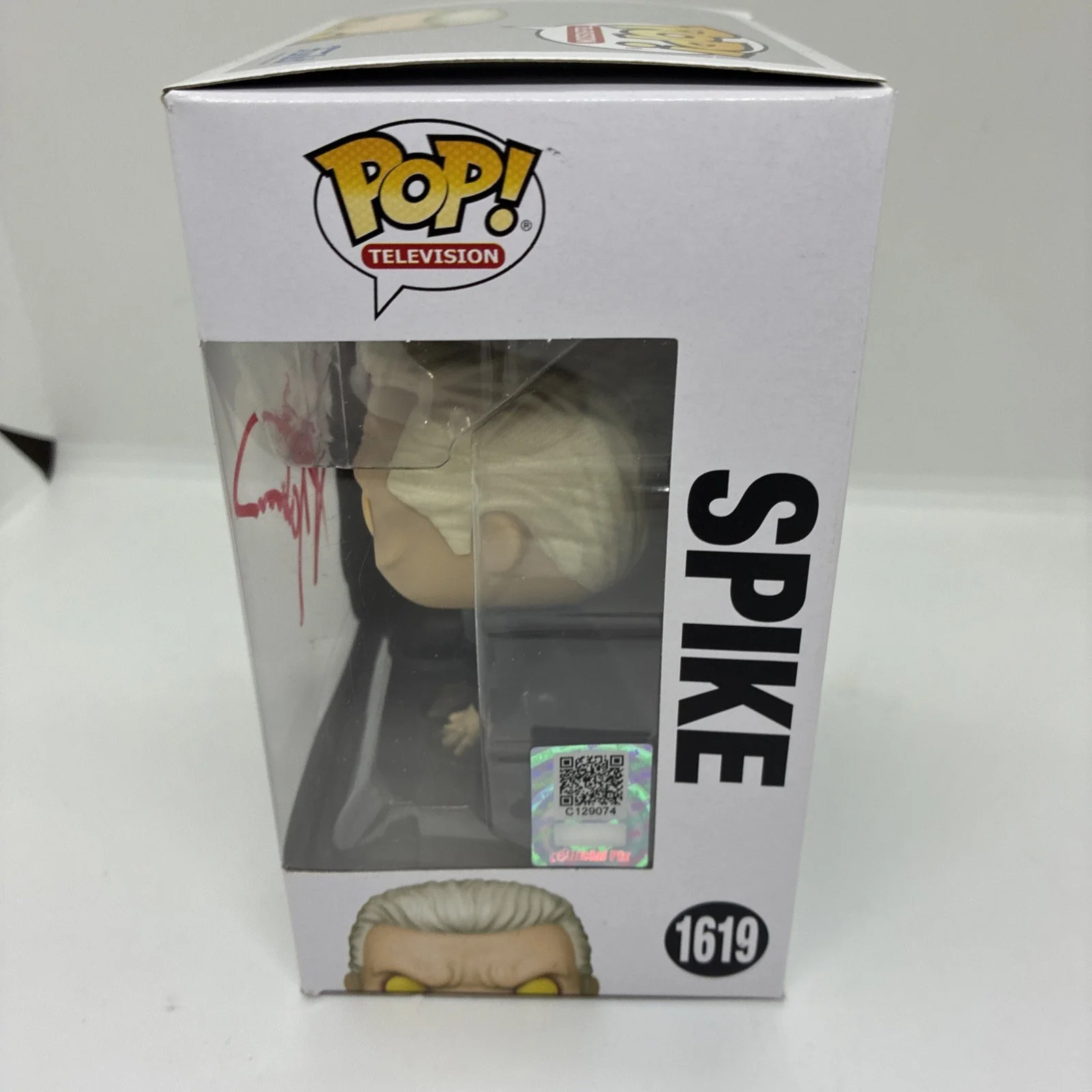 JAMES MARSTERS — JAMES MARSTERS SIGNED BUFFY THE VAMPIRE SLAYER Spike FUNKO POP 1619 OPIX, изображение 2