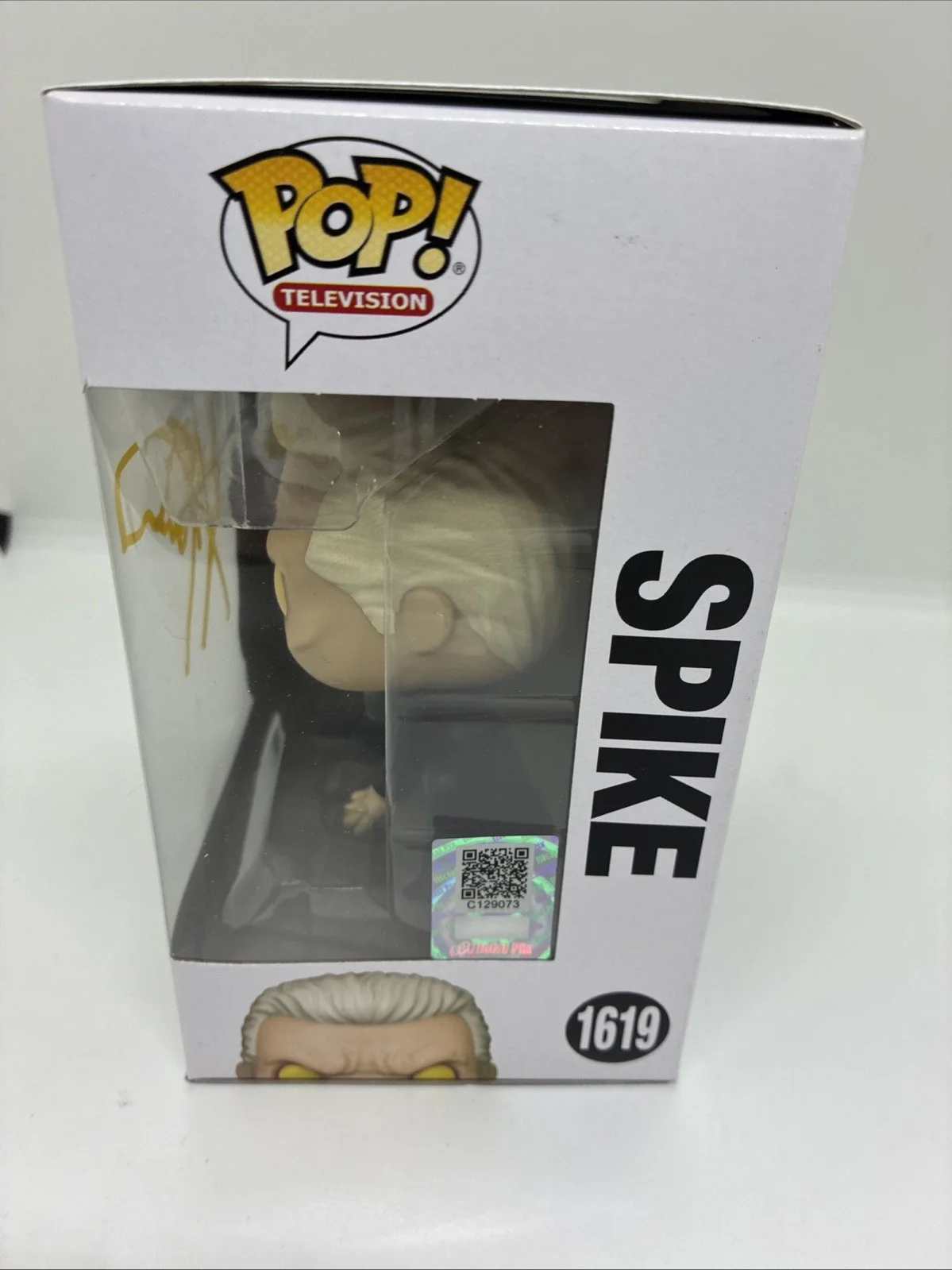 JAMES MARSTERS — JAMES MARSTERS SIGNED BUFFY THE VAMPIRE SLAYER Spike Funko POP #1619 Opix COA, изображение 2