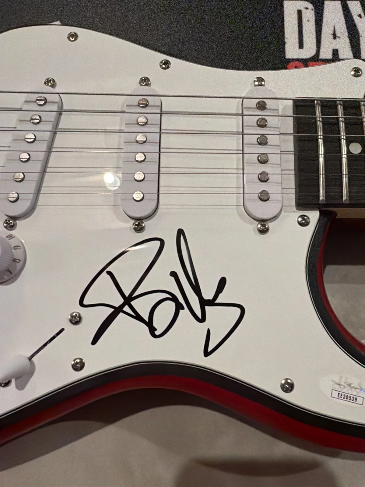 Billie Joe Armstrong — Billie Joe Armstrong Green Day Authentic Signed Electric Guitar JSA #EE20539, изображение 2