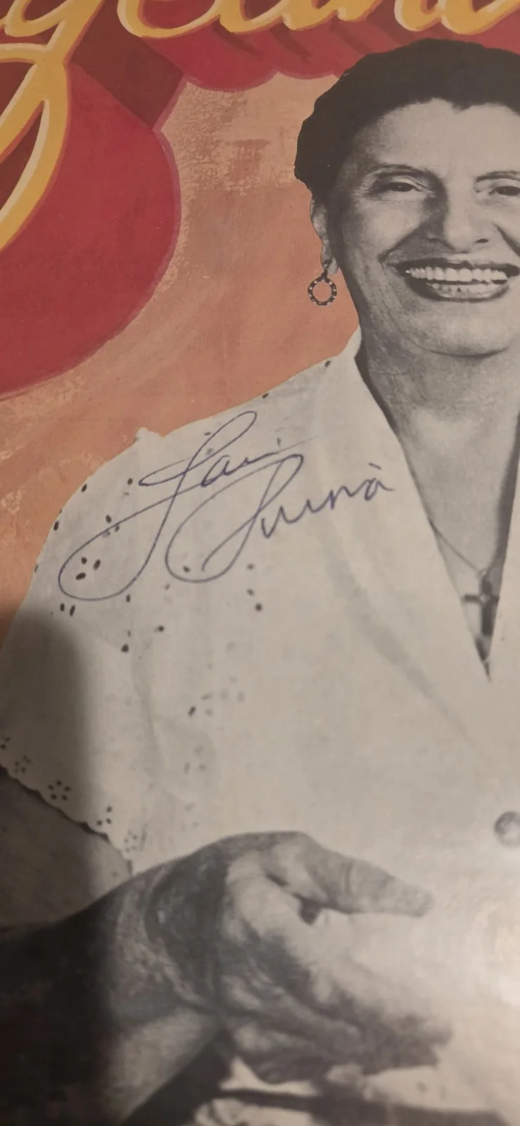 Louis Prima Angelina Signed Autographed Record LP, image 4