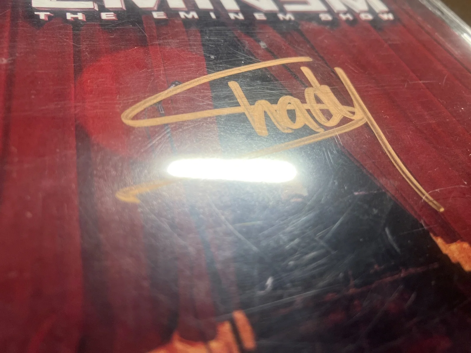Eminem The Eminem Show CD Signed Autographed, image 3