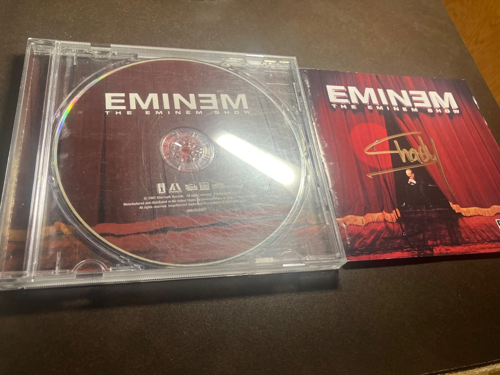 Eminem The Eminem Show CD Signed Autographed, image 4