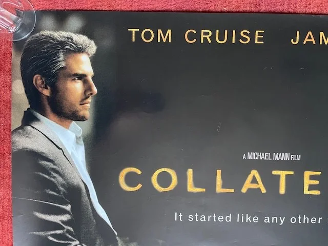 COLLATERAL (2004) Original UK Quad Movie Poster Tom Cruise + JACK REACHER BONUS, изображение 3