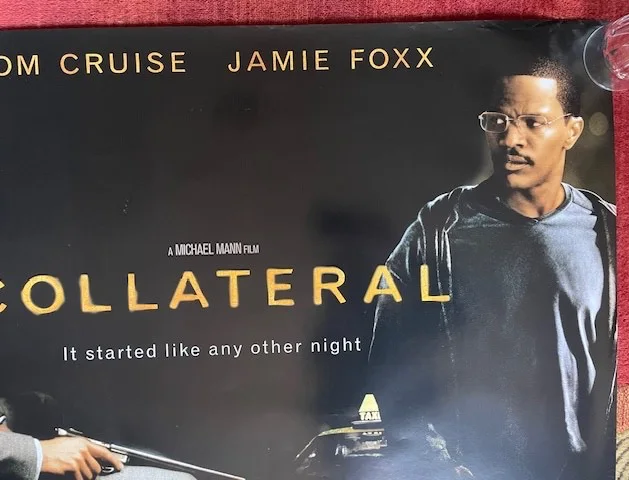 COLLATERAL (2004) Original UK Quad Movie Poster Tom Cruise + JACK REACHER BONUS, изображение 4